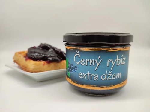 Černý rybíz džem extra