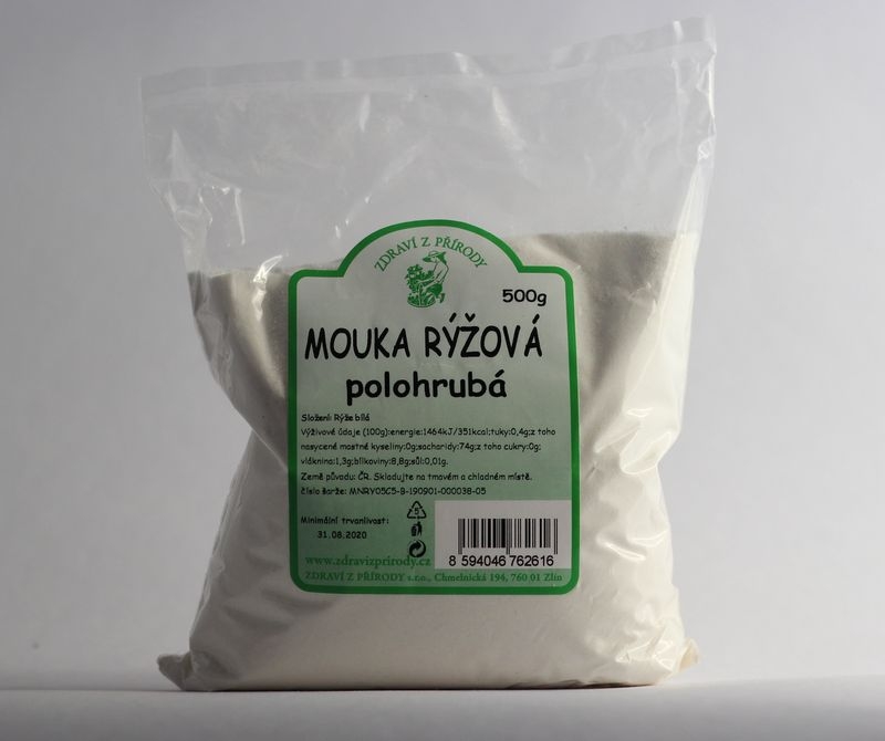 Rýžová mouka polohrubá