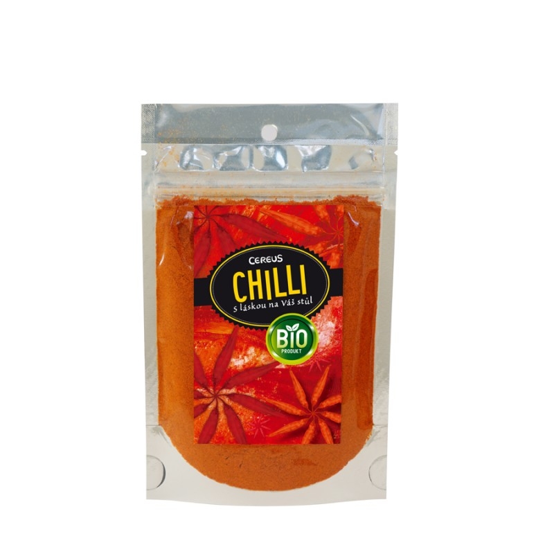 Chilli mleté BIO