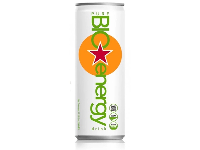 Energy drink pomeranč bio