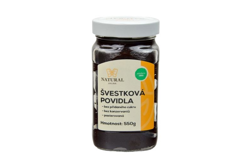 Švestková povidla Natural 550 g