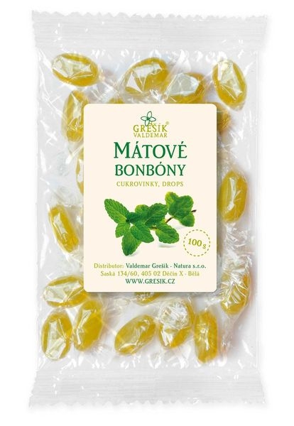 Bonbóny Mátové