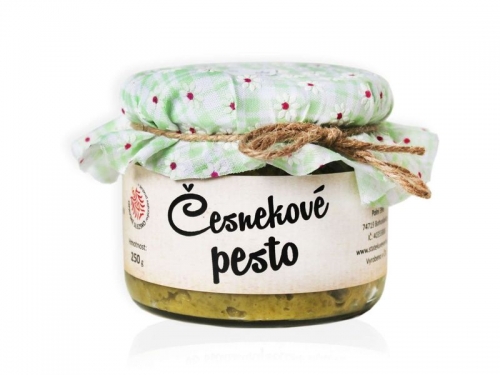 Česnekové pesto