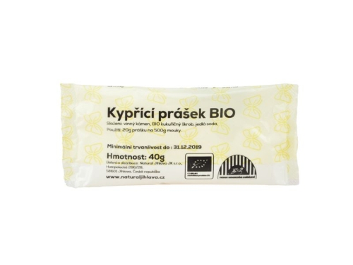 Kypřící prášek bez fosfátu bio 40g